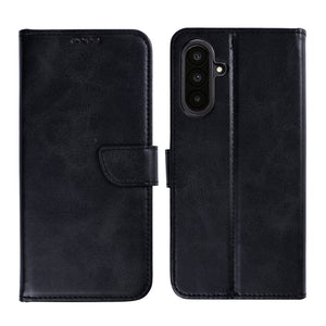 Rixus Bookcase For Samsung Galaxy A57 Black