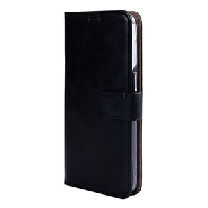 Rixus Bookcase For Samsung Galaxy A57 Black