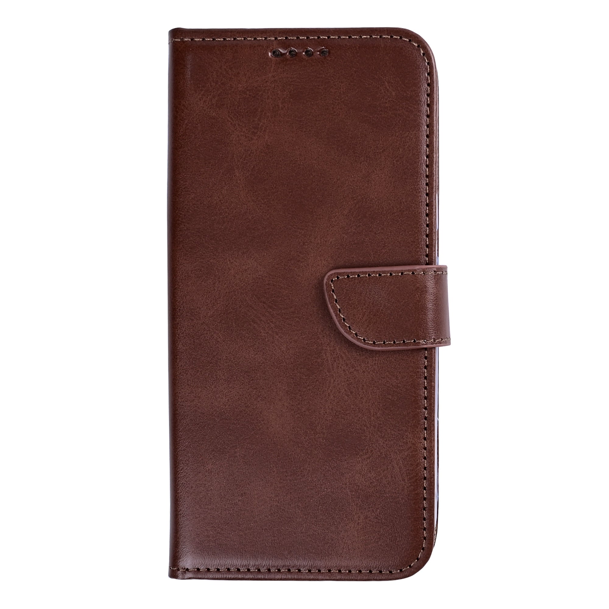 Rixus Bookcase For Samsung Galaxy A57 Brown