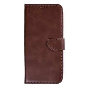 Rixus Bookcase For Samsung Galaxy A57 Brown