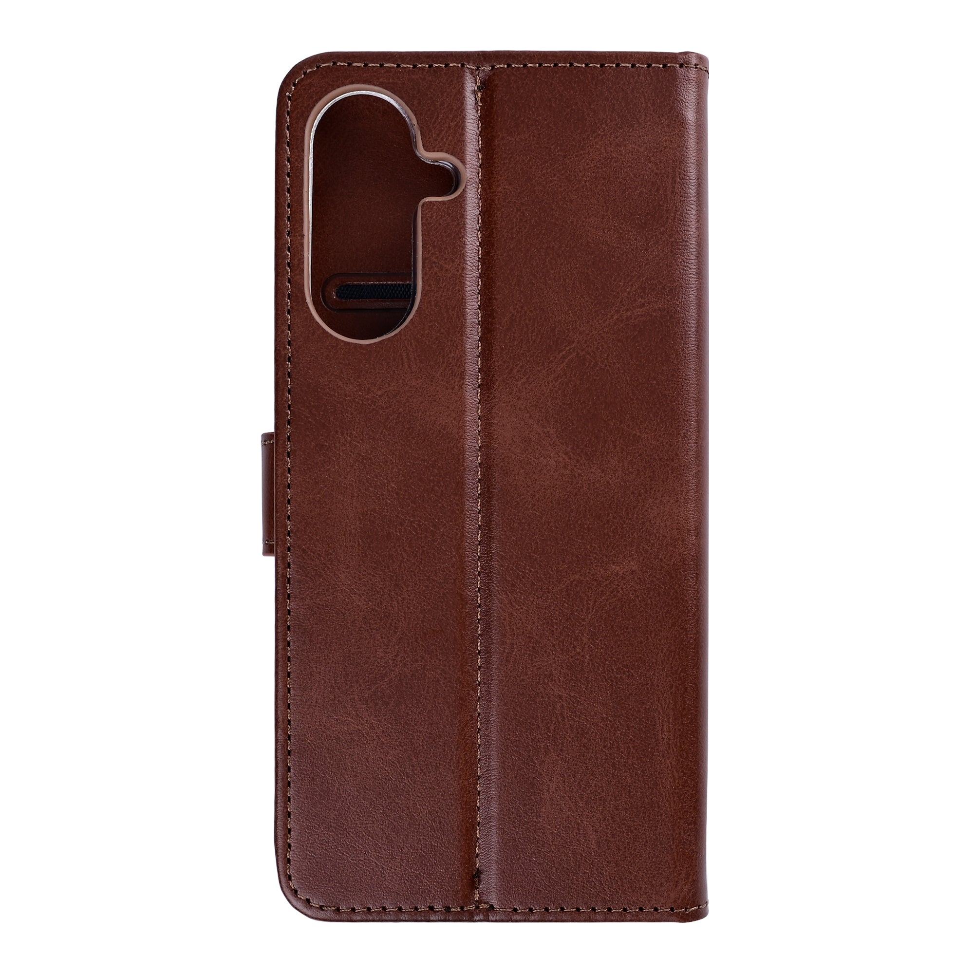 Rixus Bookcase For Samsung Galaxy A57 Brown