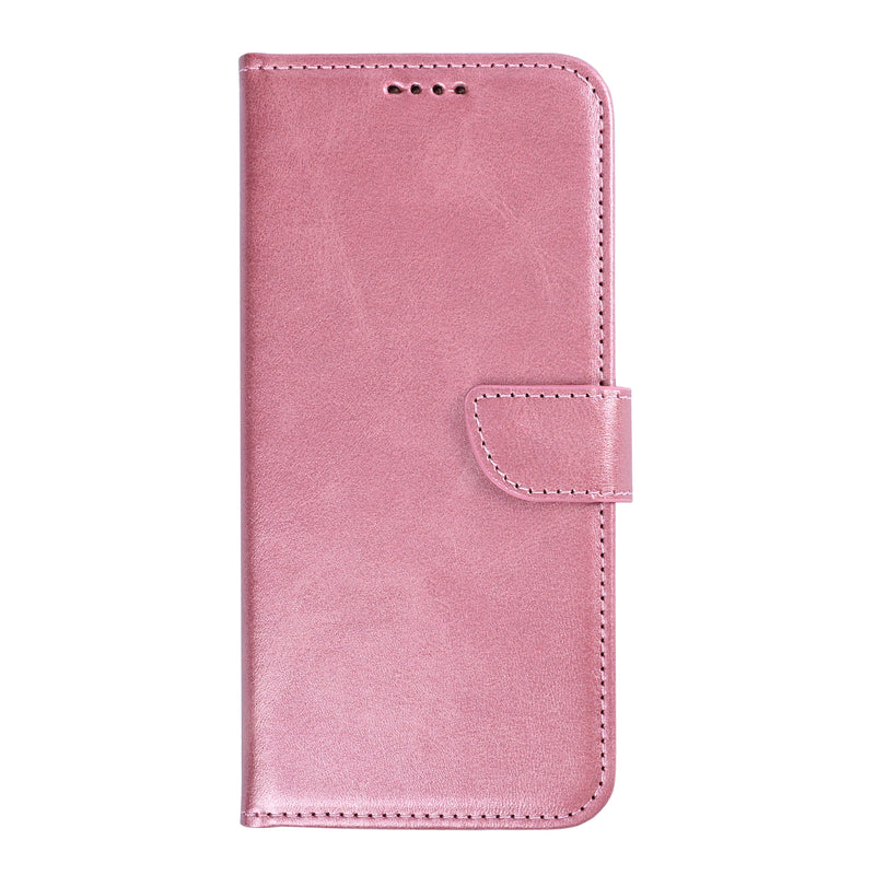 Rixus Bookcase For Samsung Galaxy A57 Pink