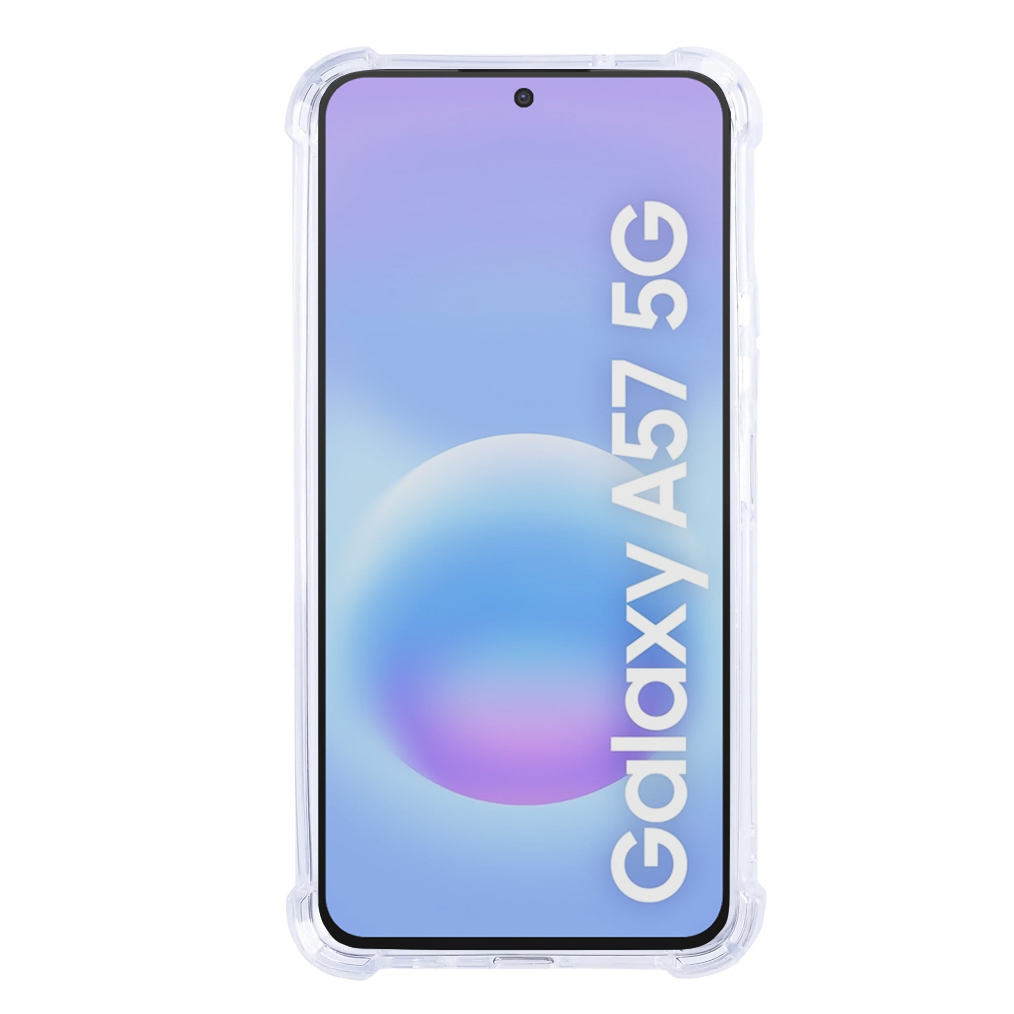 Rixus Anti-Burst Case For Samsung Galaxy A57 Transparent