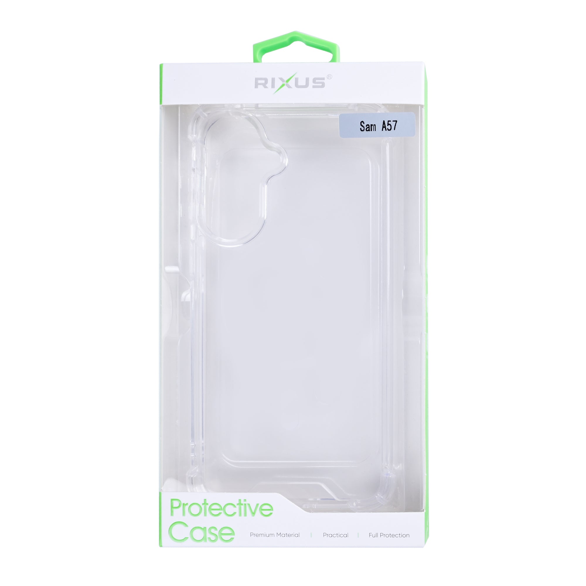 Rixus Anti-Burst Case For Samsung Galaxy A57 Transparent