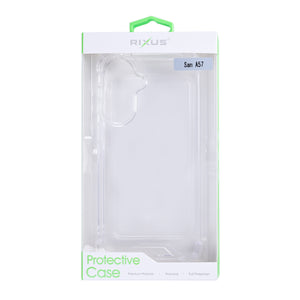 Rixus Anti-Burst Case For Samsung Galaxy A57 Transparent