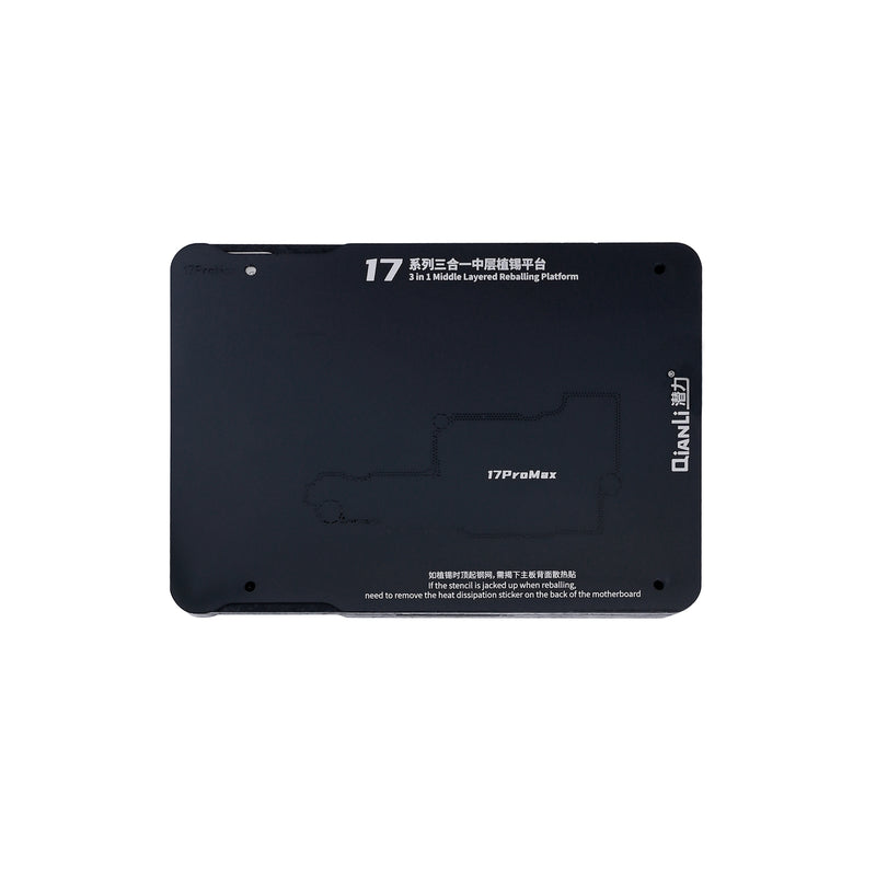 QIANLI Middle Frame Reballing Platform For Apple iPhone 17 Series