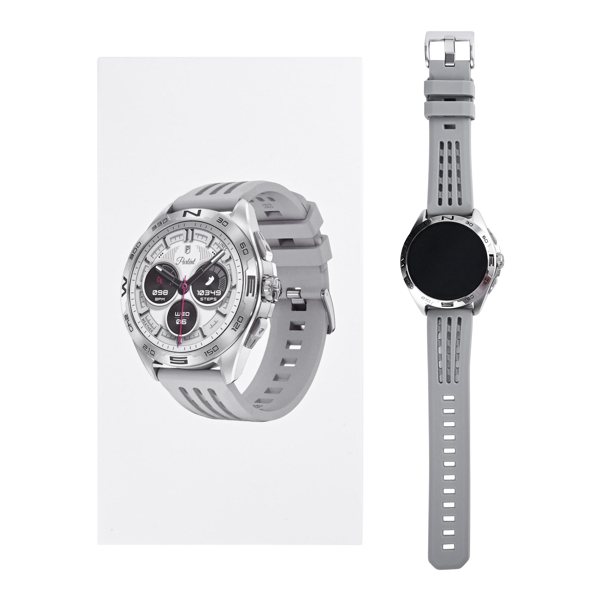 DTNO 1  DTM1 Pro Smart Watch Silver