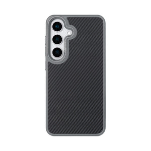 Rixus Mag Carbon With MagSafe Compatible For Samsung Galaxy S26 Titanium Grey