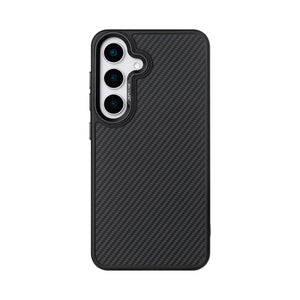 Rixus Mag Carbon With MagSafe Compatible For Samsung Galaxy S26 Black