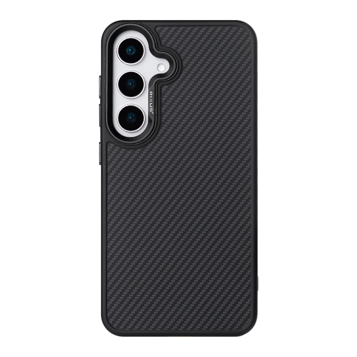 Rixus Mag Carbon With MagSafe Compatible For Samsung Galaxy S26 Black