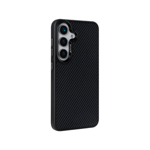 Rixus Mag Carbon With MagSafe Compatible For Samsung Galaxy S26 Black