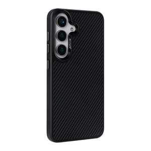 Rixus Mag Carbon With MagSafe Compatible For Samsung Galaxy S26 Black