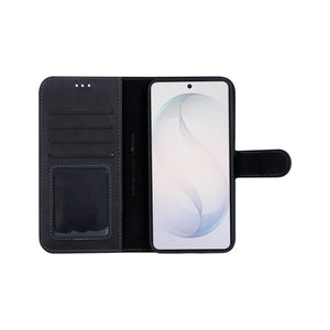 Rixus Duo Magnetic Detachable Wallet For Samsung Galaxy S26 Plus Black