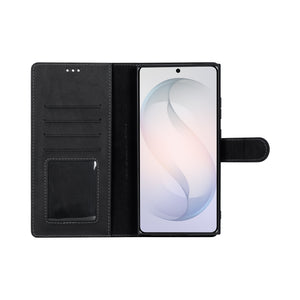 Rixus Duo Magnetic Detachable Wallet For Samsung Galaxy S26 Ultra Black