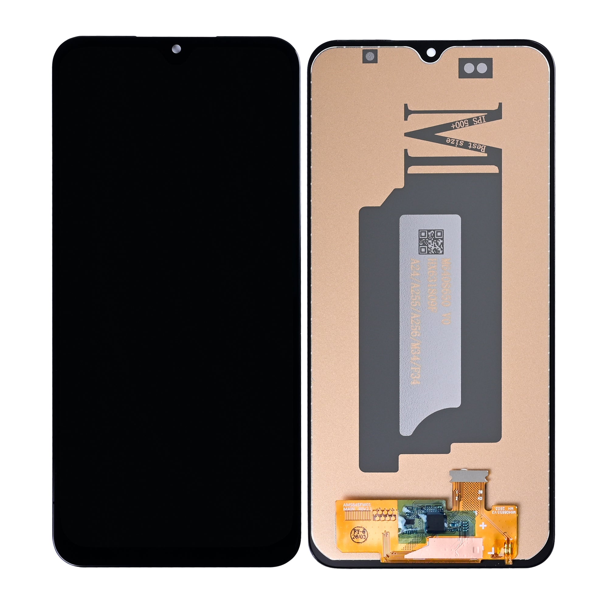 Samsung Galaxy A25 4G A245F, A24 5G A256BDisplay And Digitizer Without Frame Black In-Cell