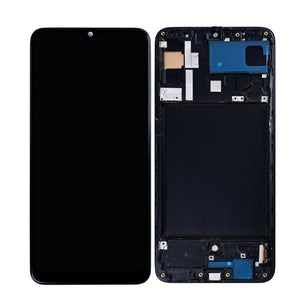 Samsung Galaxy A70 A705F Display And Digitizer With Frame Black In-Cell