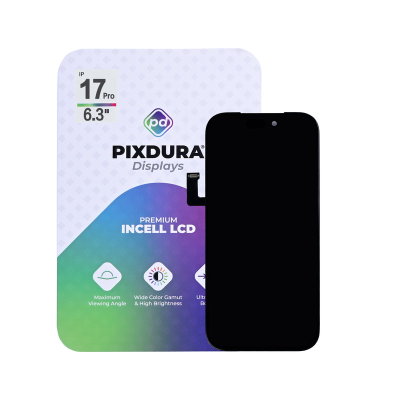 PIXDURA For Apple iPhone 17 Pro Display And Digitizer In-Cell (IC Removable) (120Hz)
