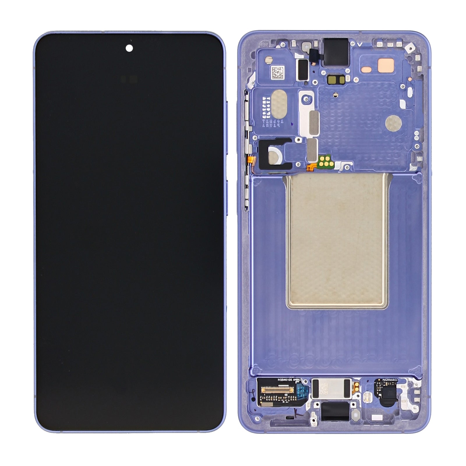 Samsung Galaxy S26 S942B Display And Digitizer With Frame Cobalt Violet Pre-Assembled