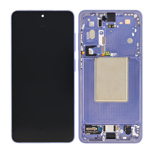 Samsung Galaxy S26 S942B Display And Digitizer With Frame Cobalt Violet Pre-Assembled