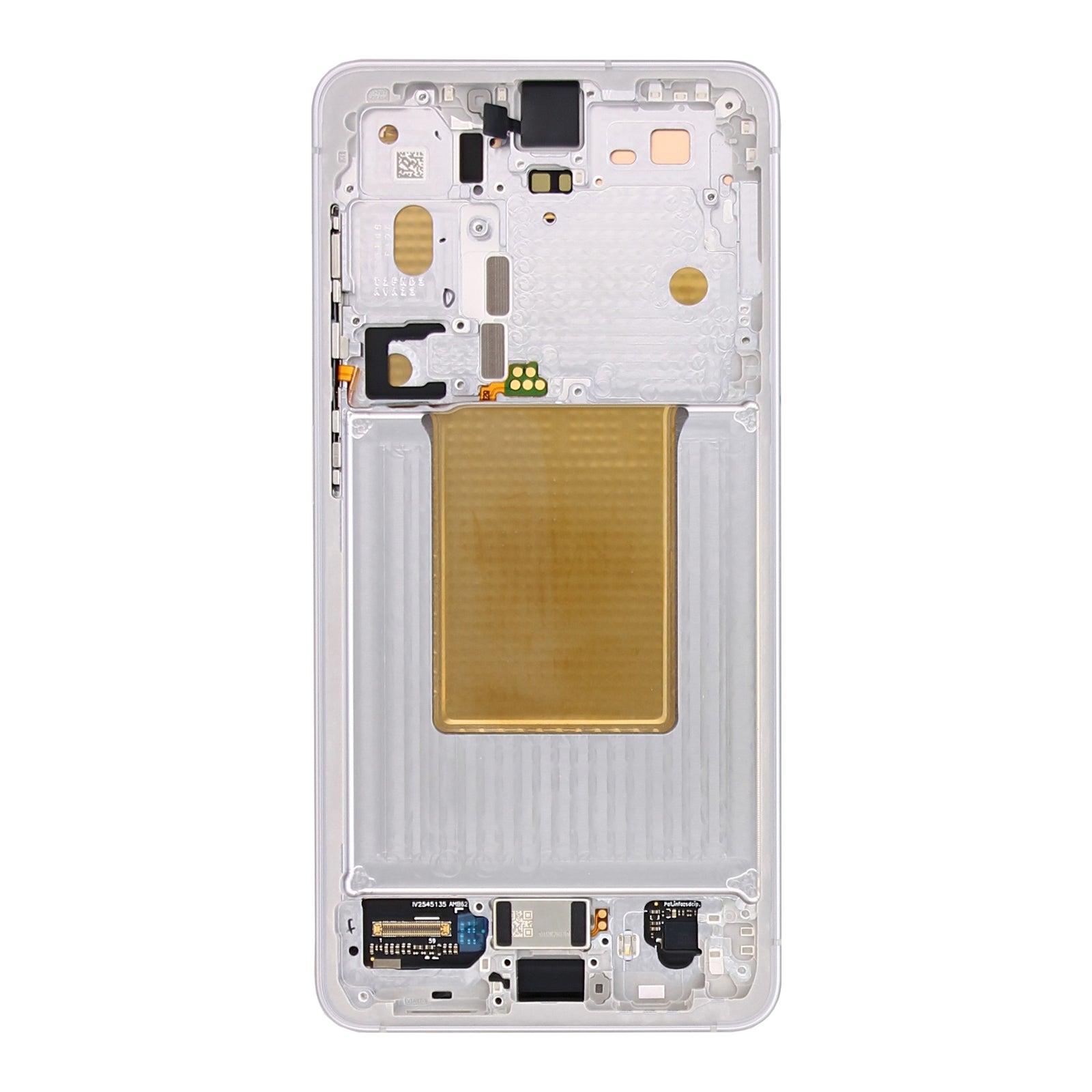 Samsung Galaxy S26 S942B Display And Digitizer With Frame White Pre-Assembled
