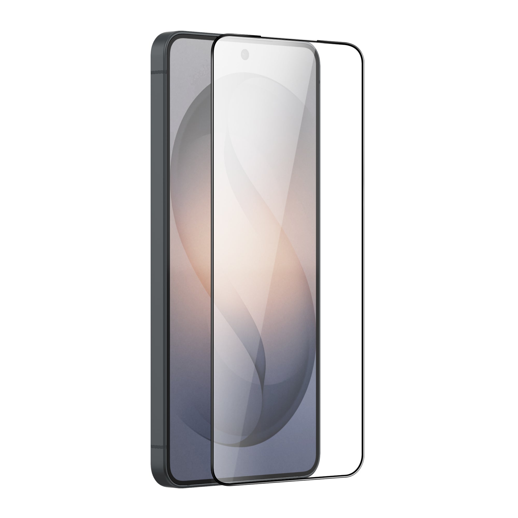 Rixus Ultra Line Tempered Glass With Fit Box For Samsung Galaxy S24, S25