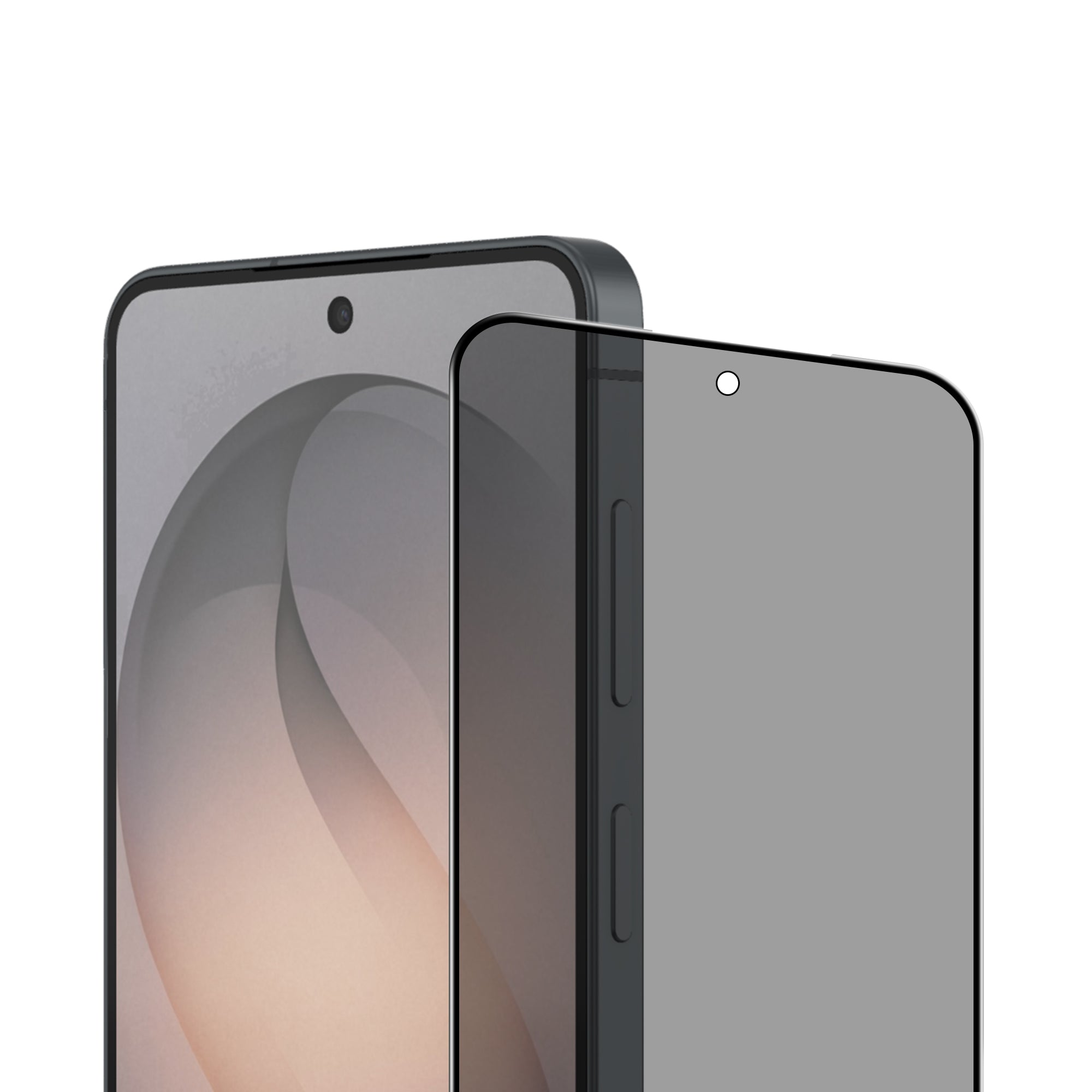 Rixus Privacy Ultra Line Tempered Glass With Fit Box For Samsung Galaxy S24, S25