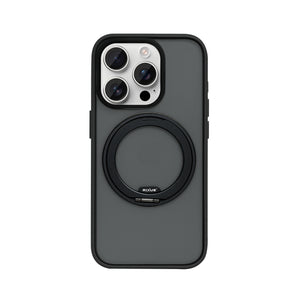 Rixus SnapGrip 360 Case For Apple iPhone 15 Pro Black