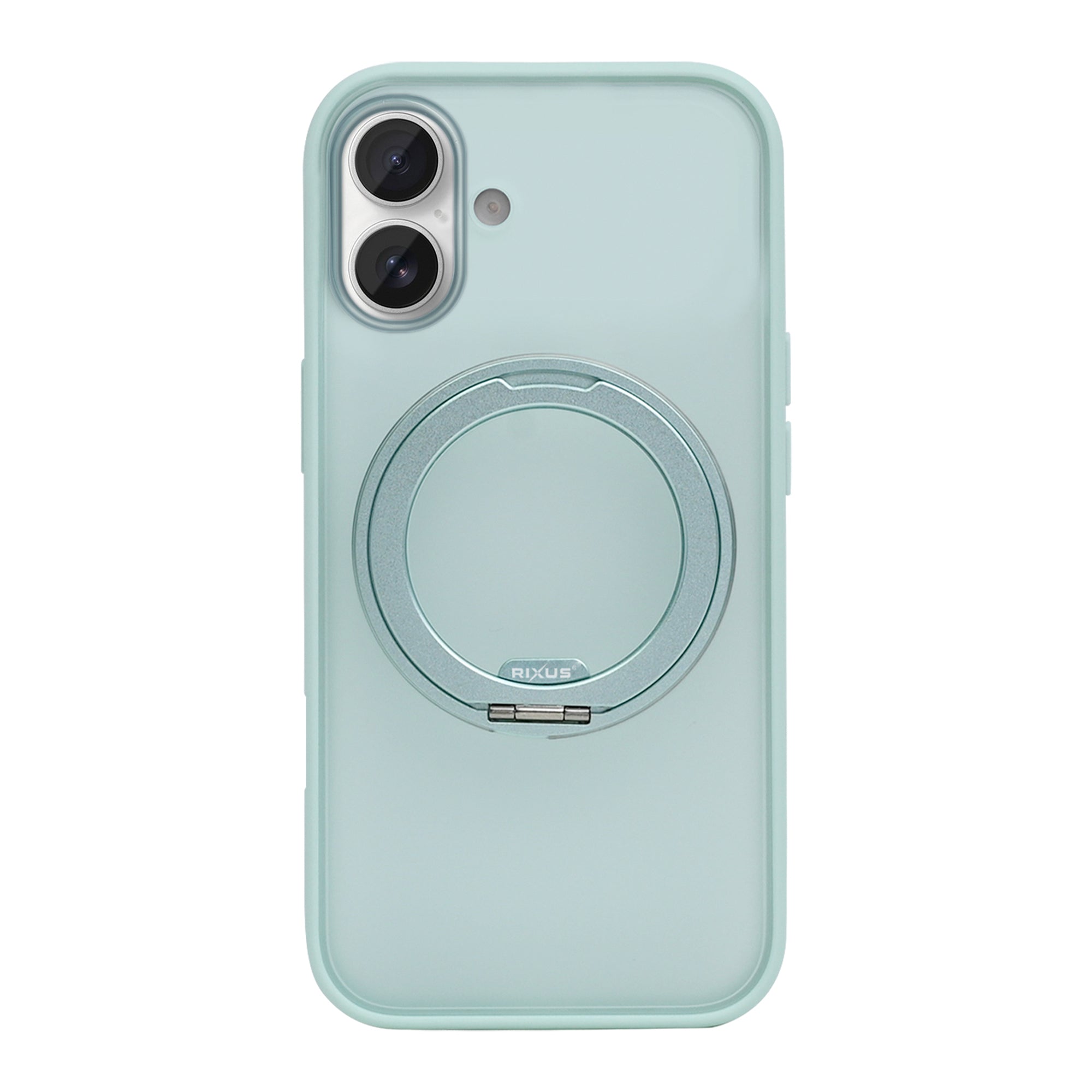 Rixus SnapGrip 360 Case For Apple iPhone 16 Green