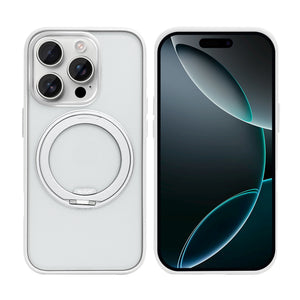 Rixus SnapGrip 360 Case For Apple iPhone 16 Pro Max White