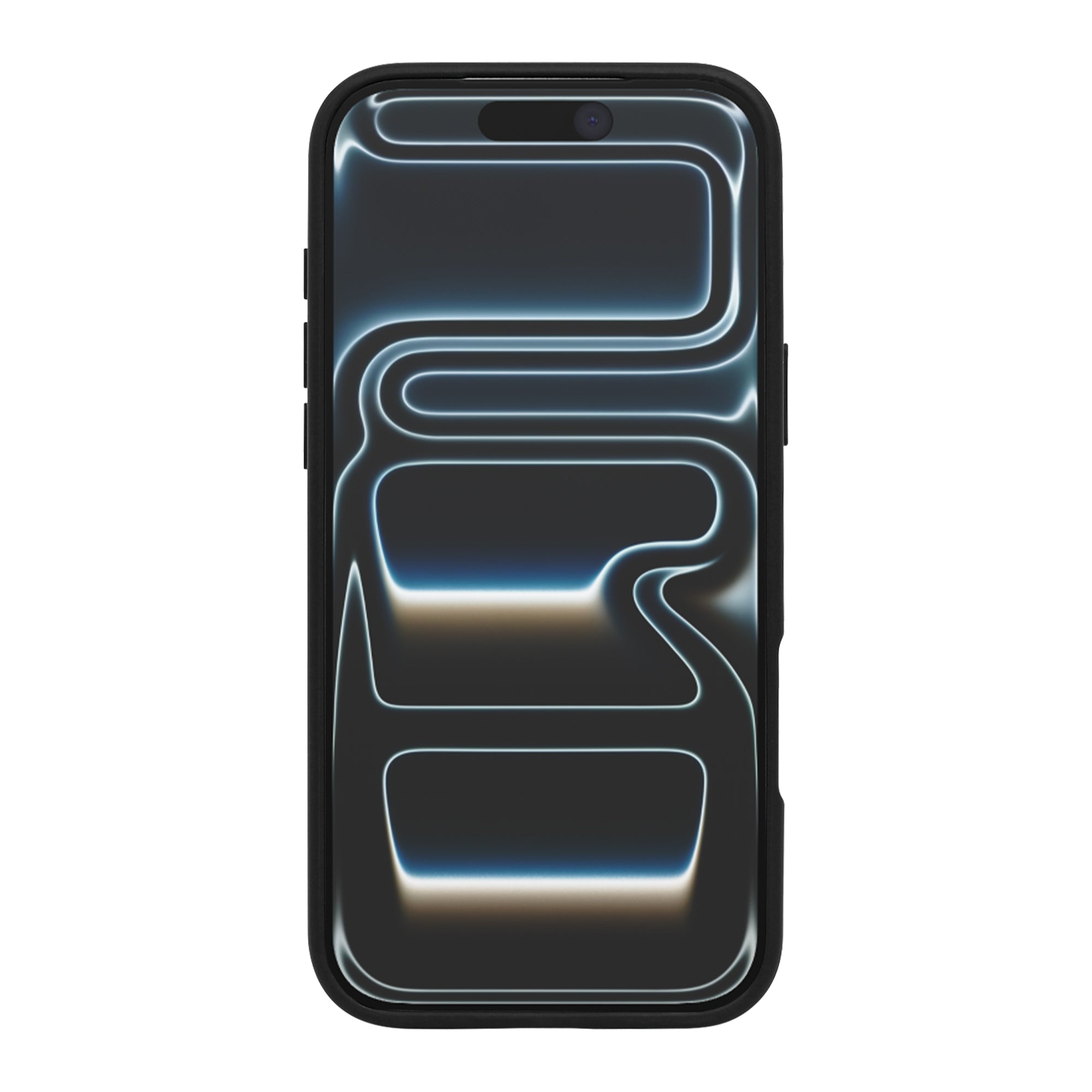 Rixus Crystal Amber Case For Apple iPhone 17 Pro Black