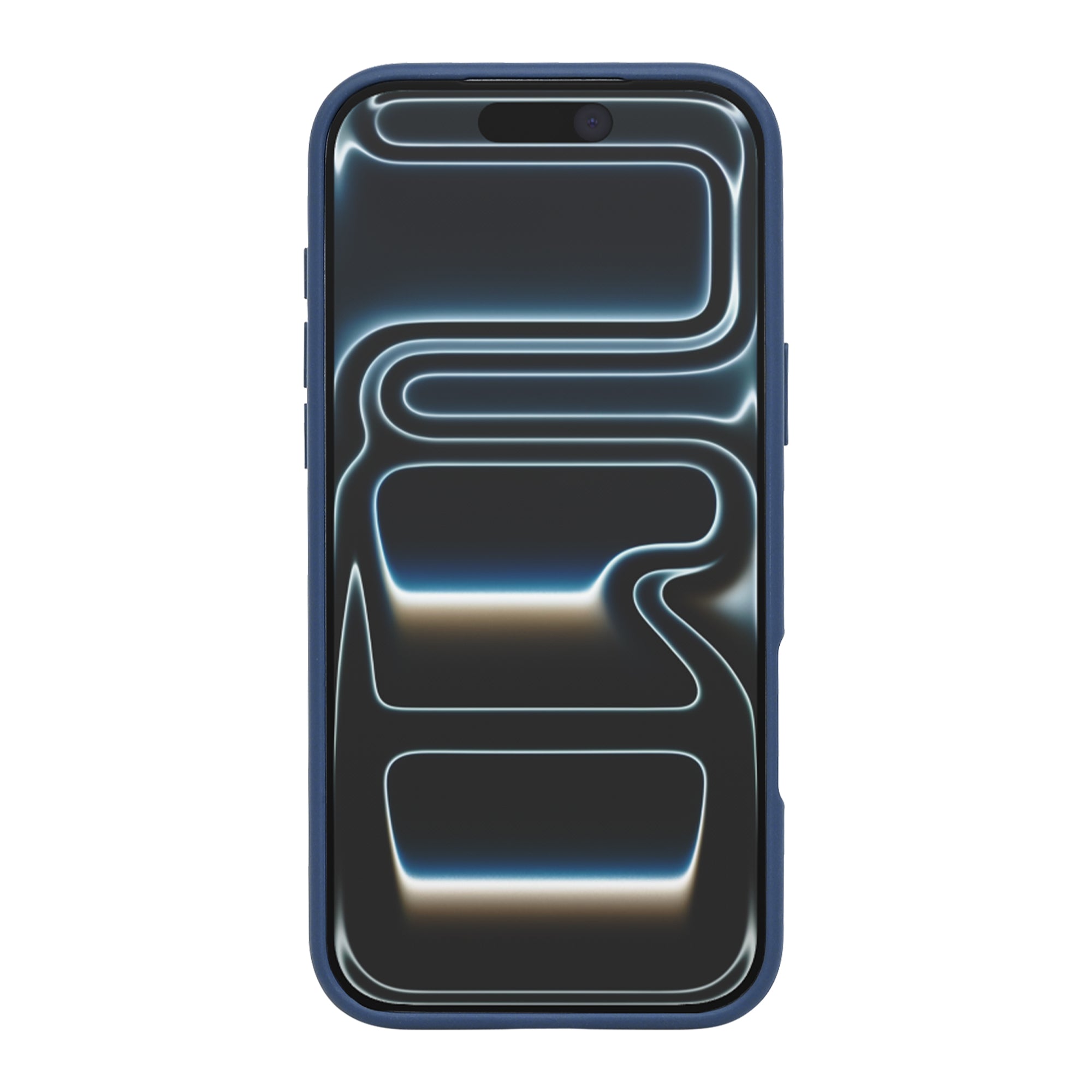 Rixus Crystal Amber Case For Apple iPhone 17 Pro Blue