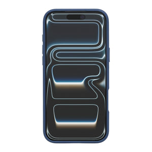 Rixus Crystal Amber Case For Apple iPhone 17 Pro Blue