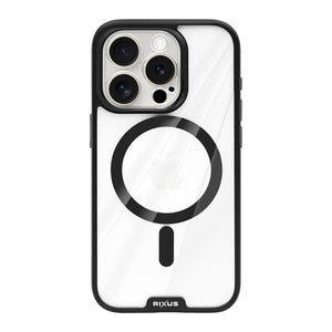Rixus Crystal Amber Case For Apple iPhone 14 Pro Black