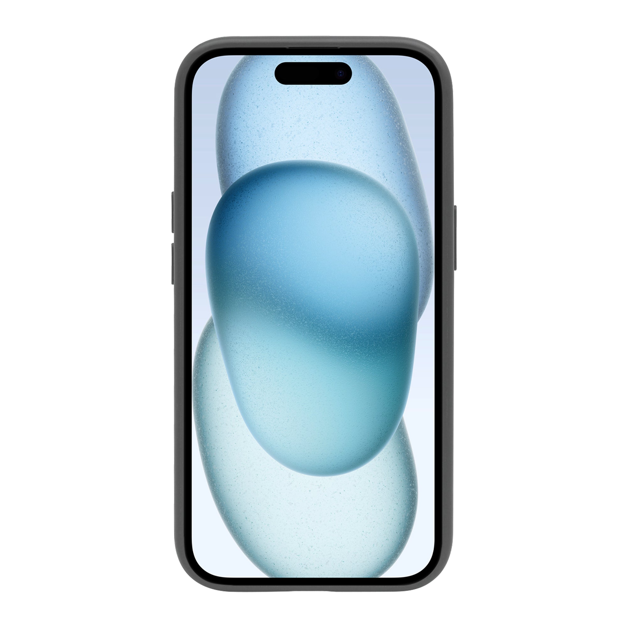 Rixus Crystal Amber Case For Apple iPhone 15 Grey