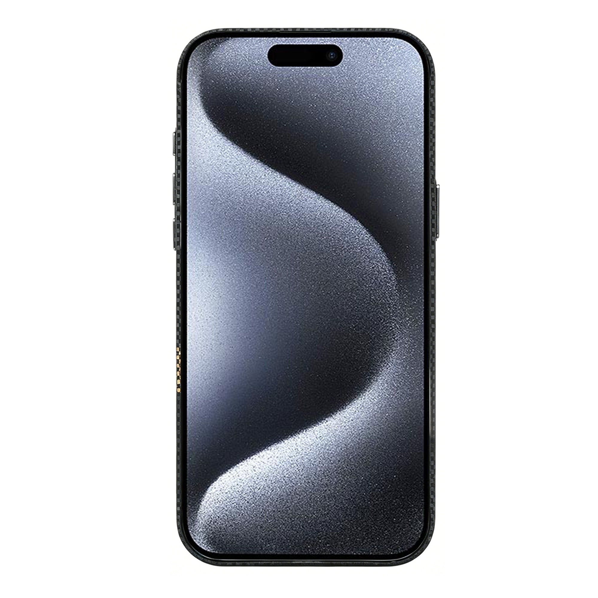 Rixus Alpine Ultra-Slim Case With MagSafe Compatible RXD082 For Apple iPhone 15 Pro Mountain Black
