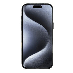 Rixus Alpine Ultra-Slim Case With MagSafe Compatible RXD082 For Apple iPhone 15 Pro Mountain Black