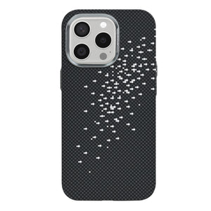 Rixus Alpine Ultra-Slim Case With MagSafe Compatible RXD022 For Apple iPhone 15 Pro Max Galaxy Black