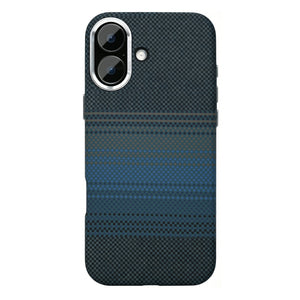 Rixus Alpine Ultra-Slim Case With MagSafe Compatible RXA131 For Apple iPhone 17 Stripe Blue