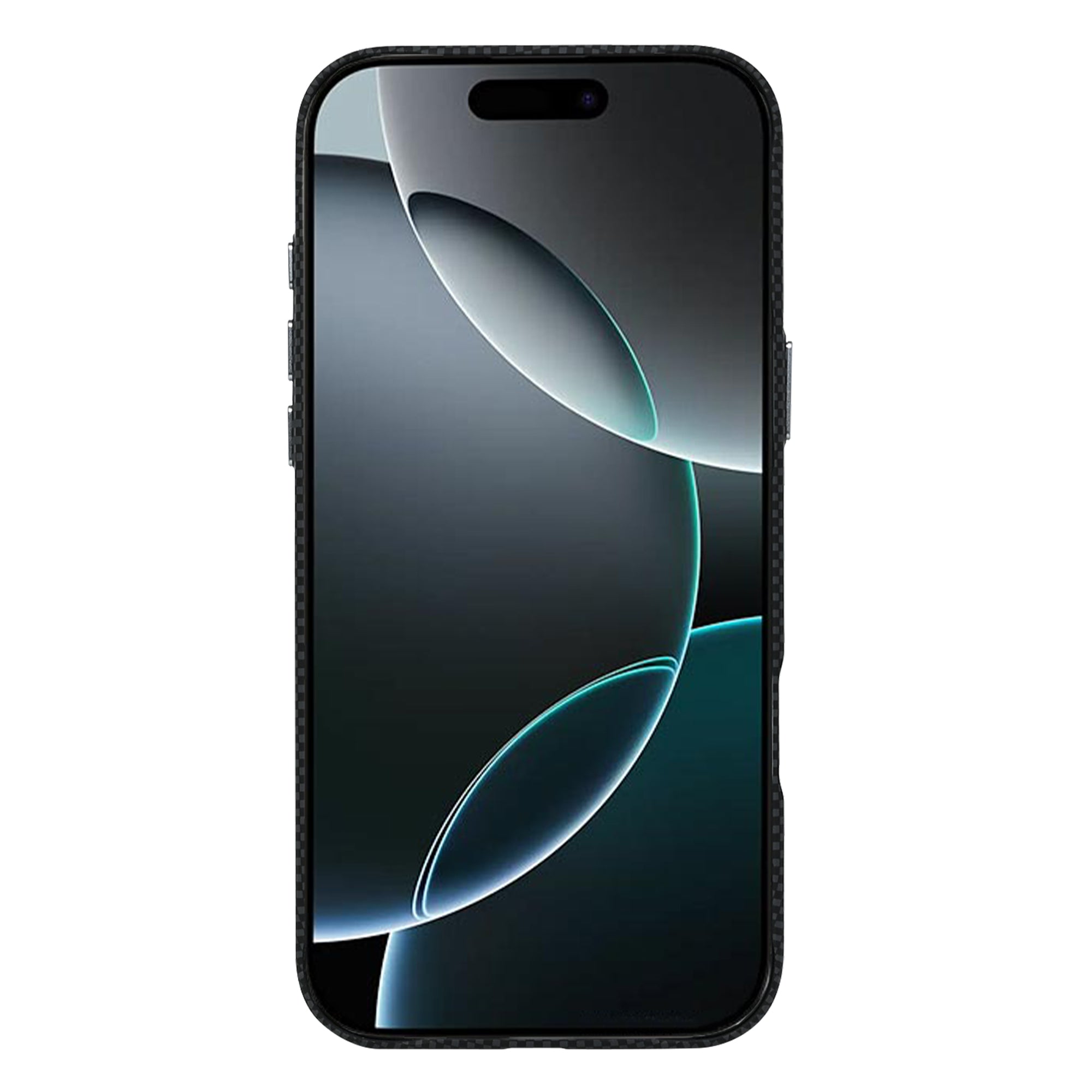 Rixus Alpine Ultra-Slim Case With MagSafe Compatible RXD022 For Apple iPhone 16 Pro Galaxy Black