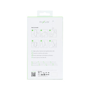 Rixus Alpine Ultra-Slim Case With MagSafe Compatible RXA131 For Apple iPhone 16 Pro Stripe Blue