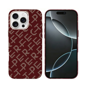 Rixus Alpine Ultra-Slim Case With MagSafe Compatible RXA093 For Apple iPhone 16 Pro Cherry Red