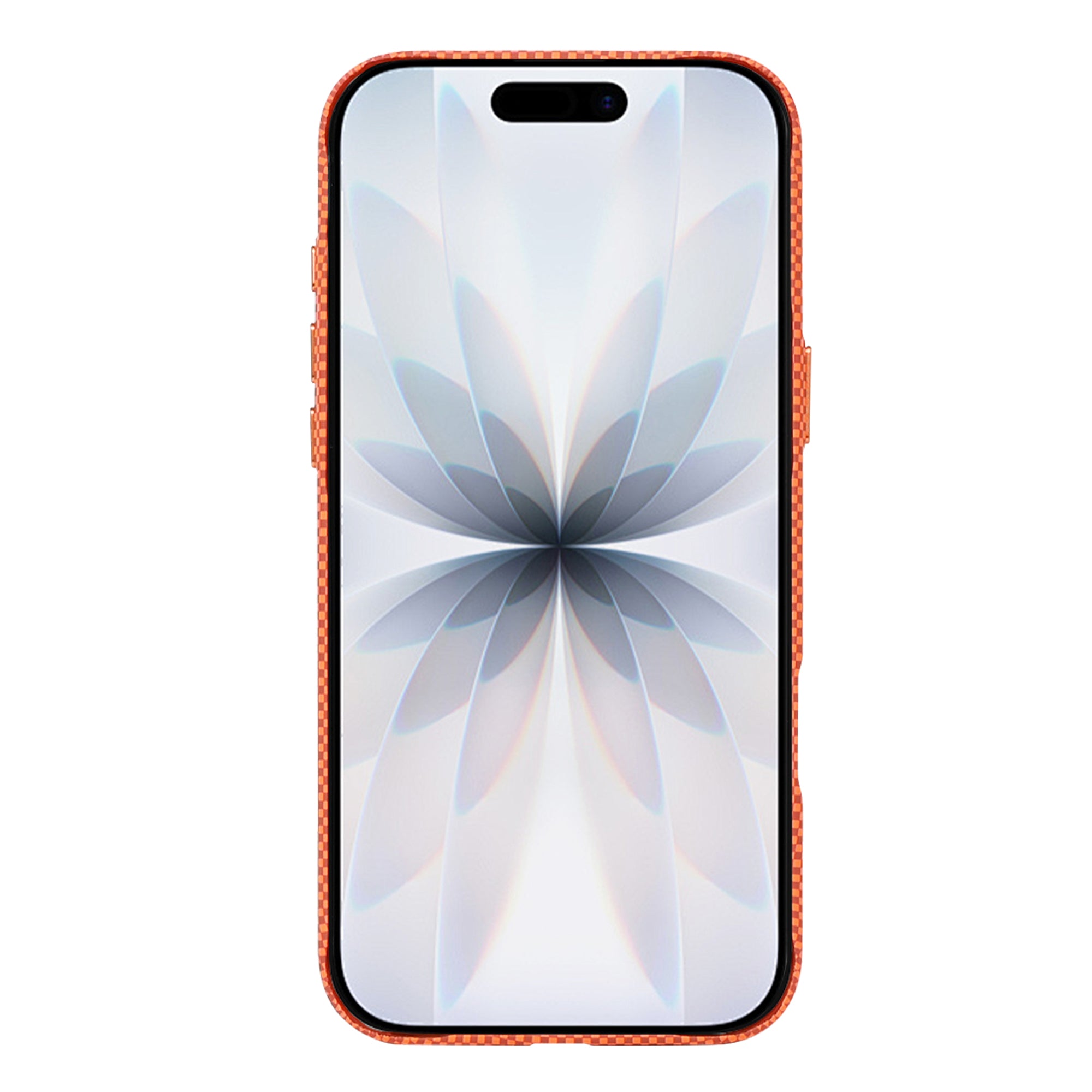 Rixus Alpine Ultra-Slim Case With MagSafe Compatible RXD021 For Apple iPhone 17 Galaxy Orange