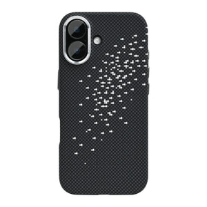 Rixus Alpine Ultra-Slim Case With MagSafe Compatible RXD022 For Apple iPhone 17 Galaxy Black