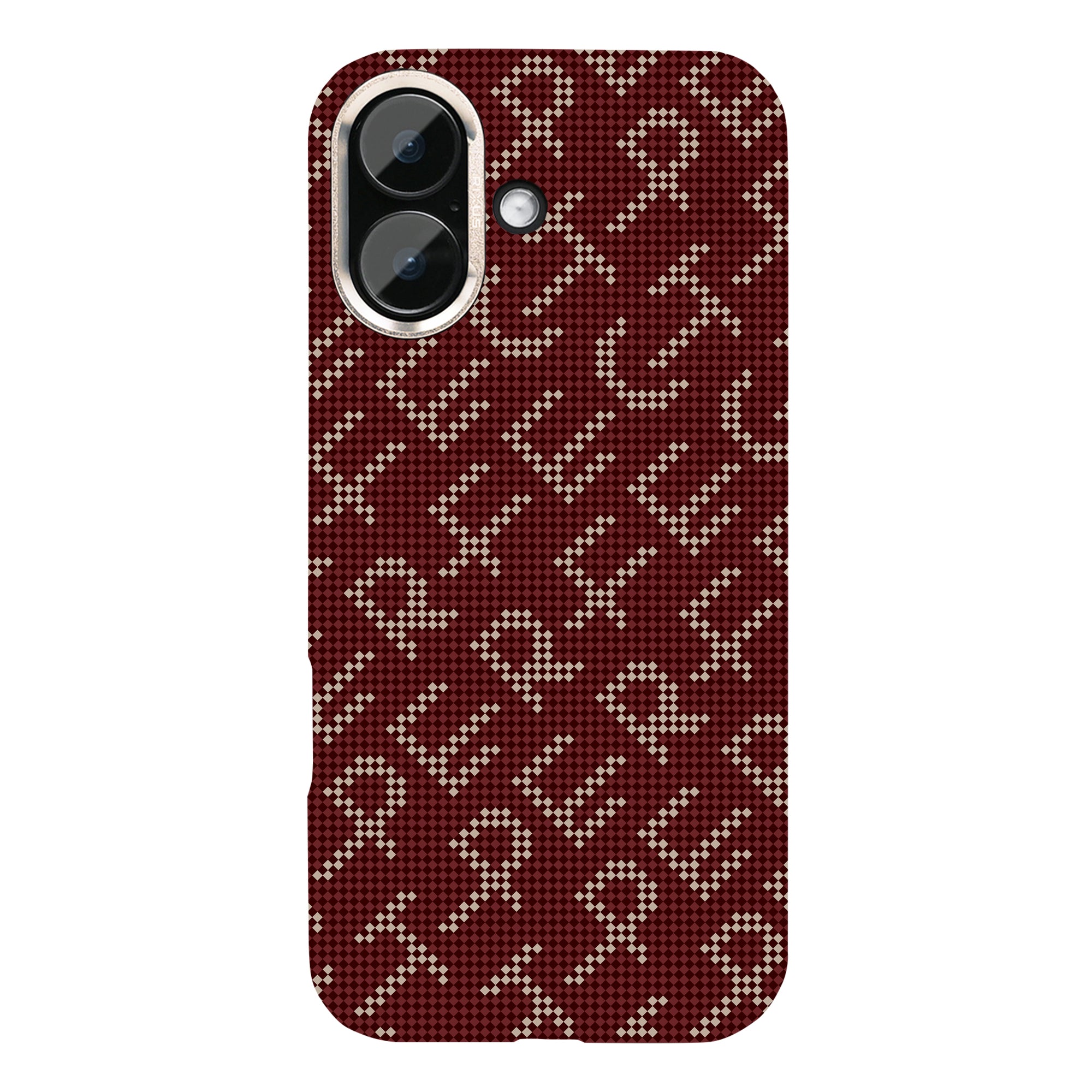 Rixus Alpine Ultra-Slim Case With MagSafe Compatible RXA093 For Apple iPhone 17 Cherry Red