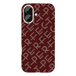 Rixus Alpine Ultra-Slim Case With MagSafe Compatible RXA093 For Apple iPhone 17 Cherry Red