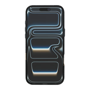 Rixus Alpine Ultra-Slim Case With MagSafe Compatible RXD082 For Apple iPhone 17 Pro Mountain Black