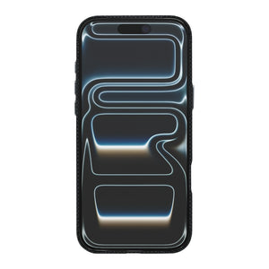 Rixus Alpine Ultra-Slim Case With MagSafe Compatible RXD022 For Apple iPhone 17 Pro Galaxy Black