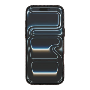 Rixus Alpine Ultra-Slim Case With MagSafe Compatible RXA130 For Apple iPhone 17 Pro Stripe Brown