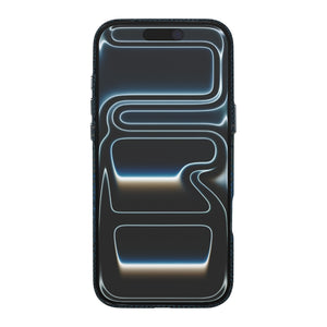 Rixus Alpine Ultra-Slim Case With MagSafe Compatible RXA131 For Apple iPhone 17 Pro Stripe Blue