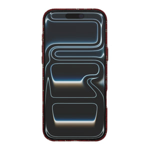 Rixus Alpine Ultra-Slim Case With MagSafe Compatible RXA093 For Apple iPhone 17 Pro Cherry Red